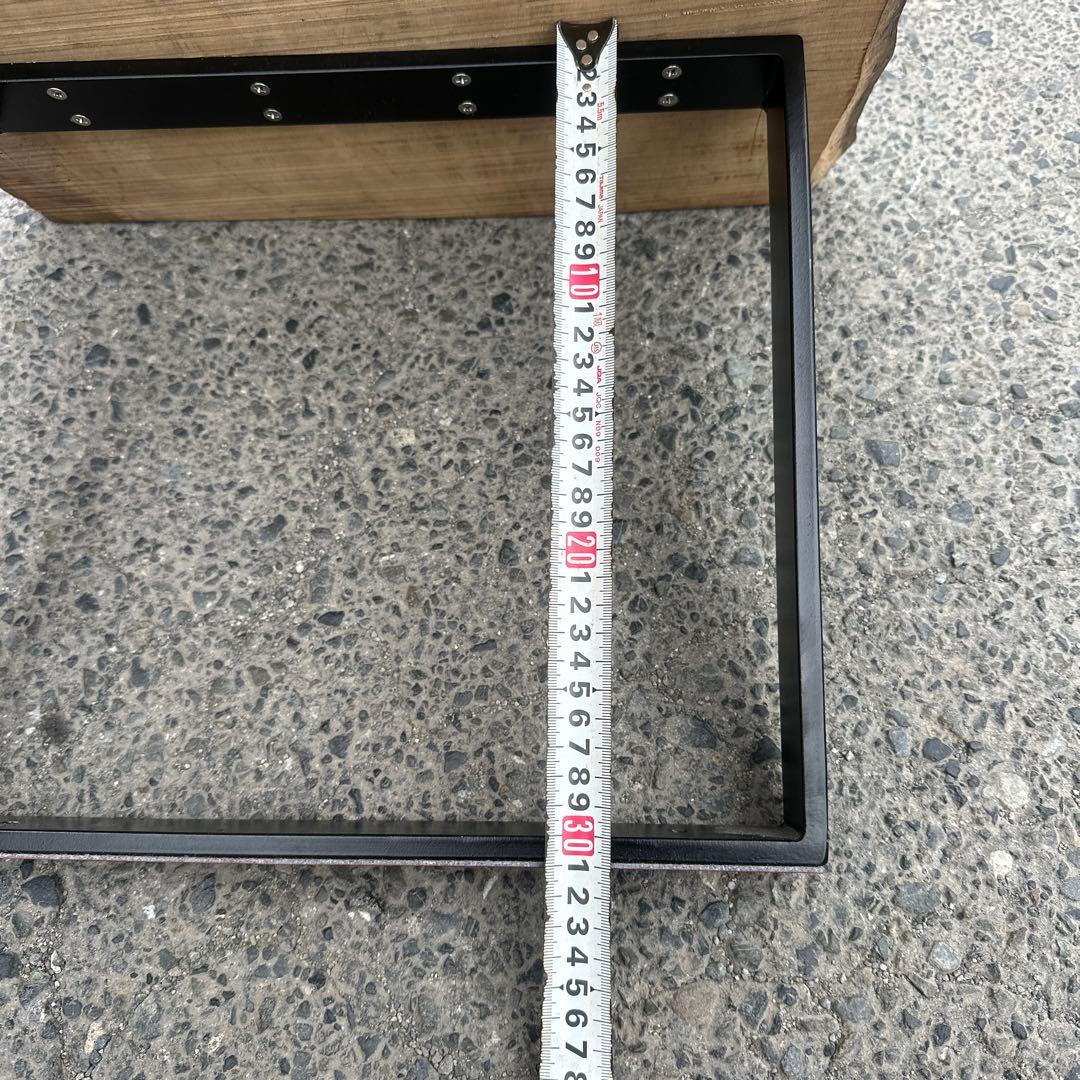 一枚板　テーブル　無垢　アイアン脚　ベンチ　ローテーブル　耳付き　座卓　山小屋