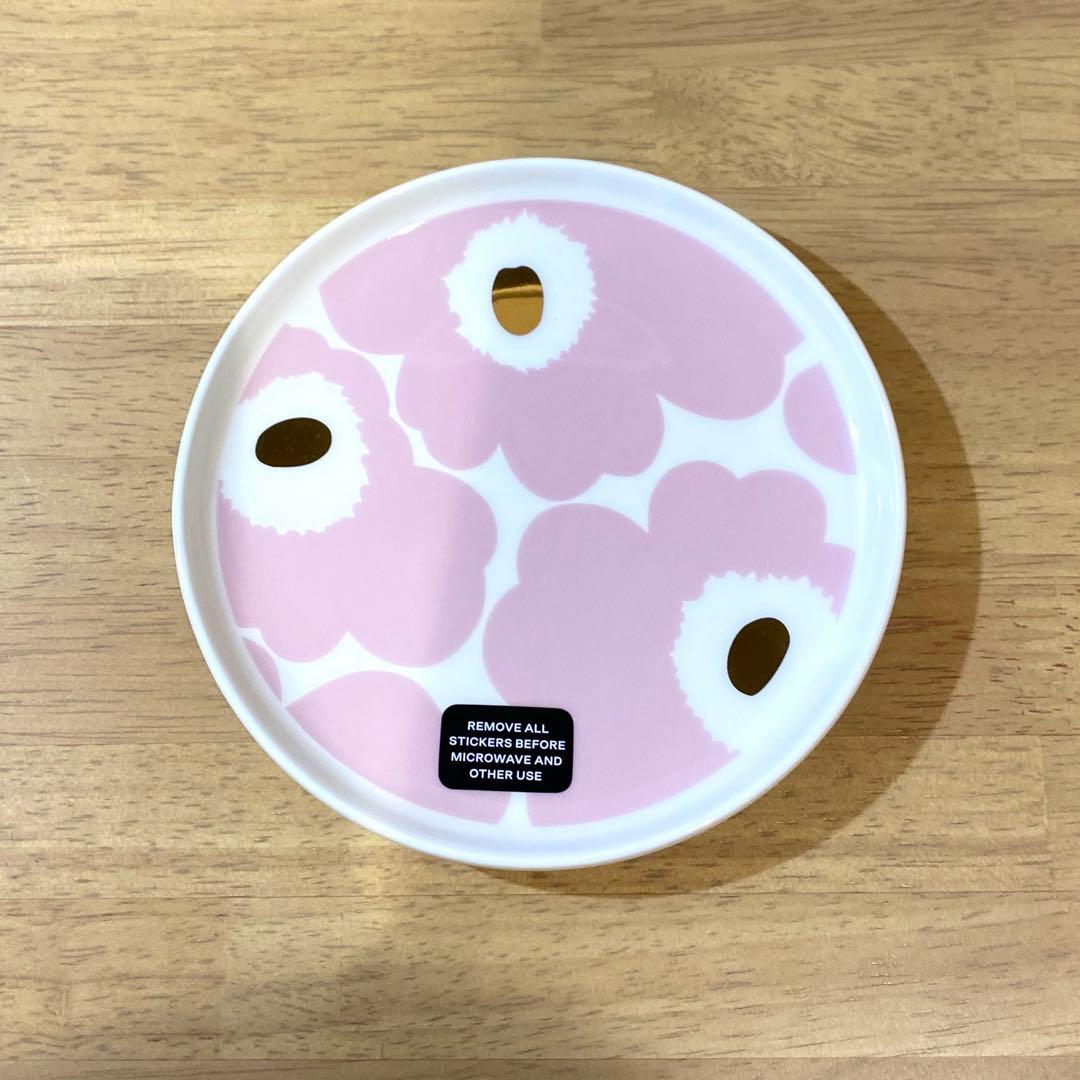 marimekko ピンクゴールド　ピンク　マグカップ　プレート　新品
