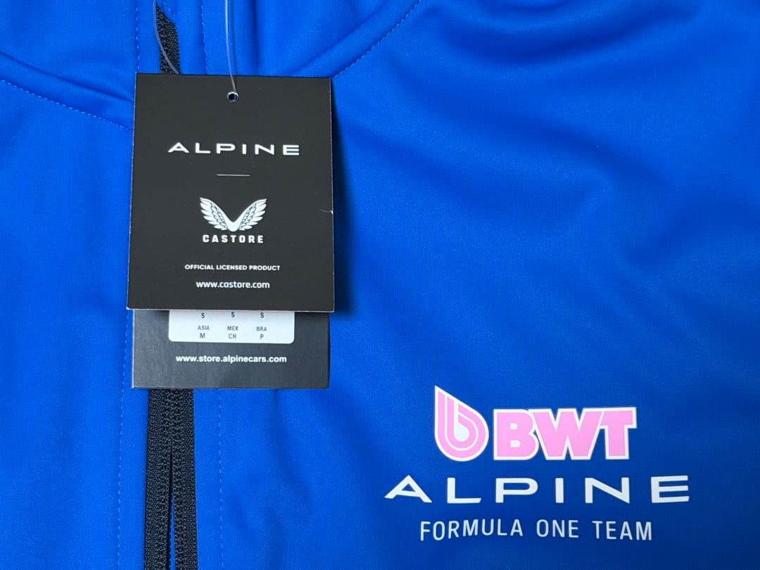 BWT ALPINE F1 チーム 2025 ソフトシェル ジャケット
