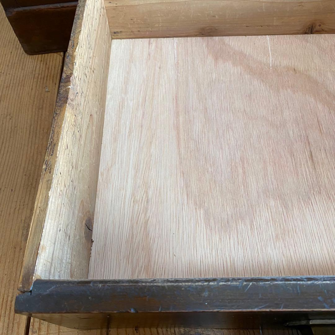 アンティーク ガラス戸棚 キャビネット 水屋箪笥 食器棚 本棚 y135