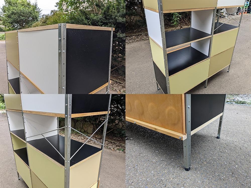Eames イームズ ESU420 ストレージユニット シェルフ ラック タン