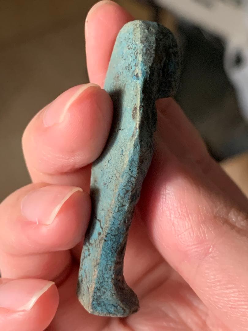 古代エジプト　出土　ファイアンス製　ウシャブティ　ガンダーラ　ホルス　スカラベ