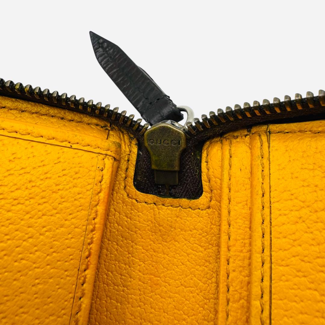 箱付きS級極美品✨GUCCI 長財布 アニマリエタイガー GGスプリーム レザー