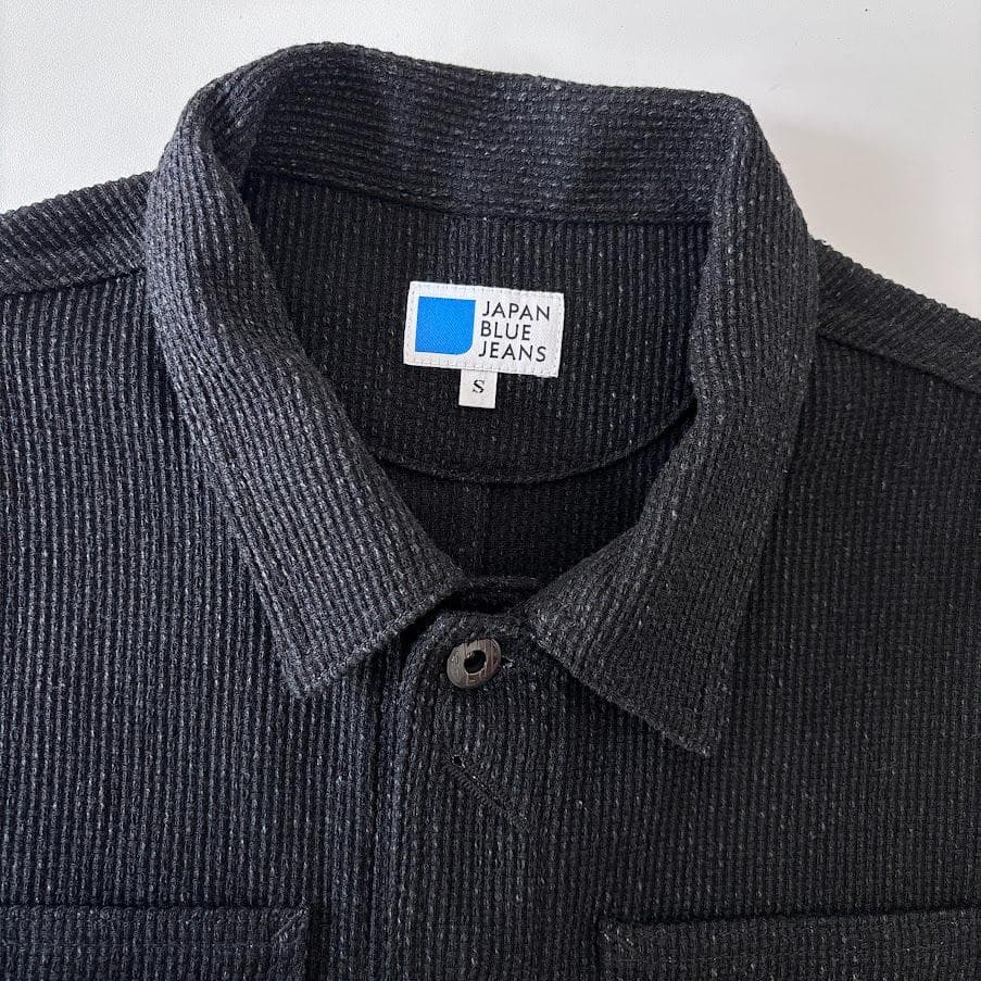 ジャパンブルージーンズ JBOT1324 ブラック刺子 カバーオール　S