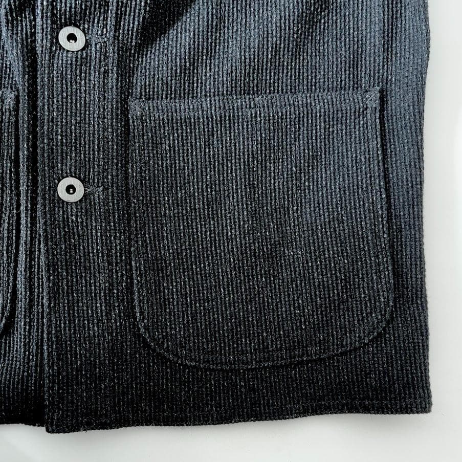 ジャパンブルージーンズ JBOT1324 ブラック刺子 カバーオール　S