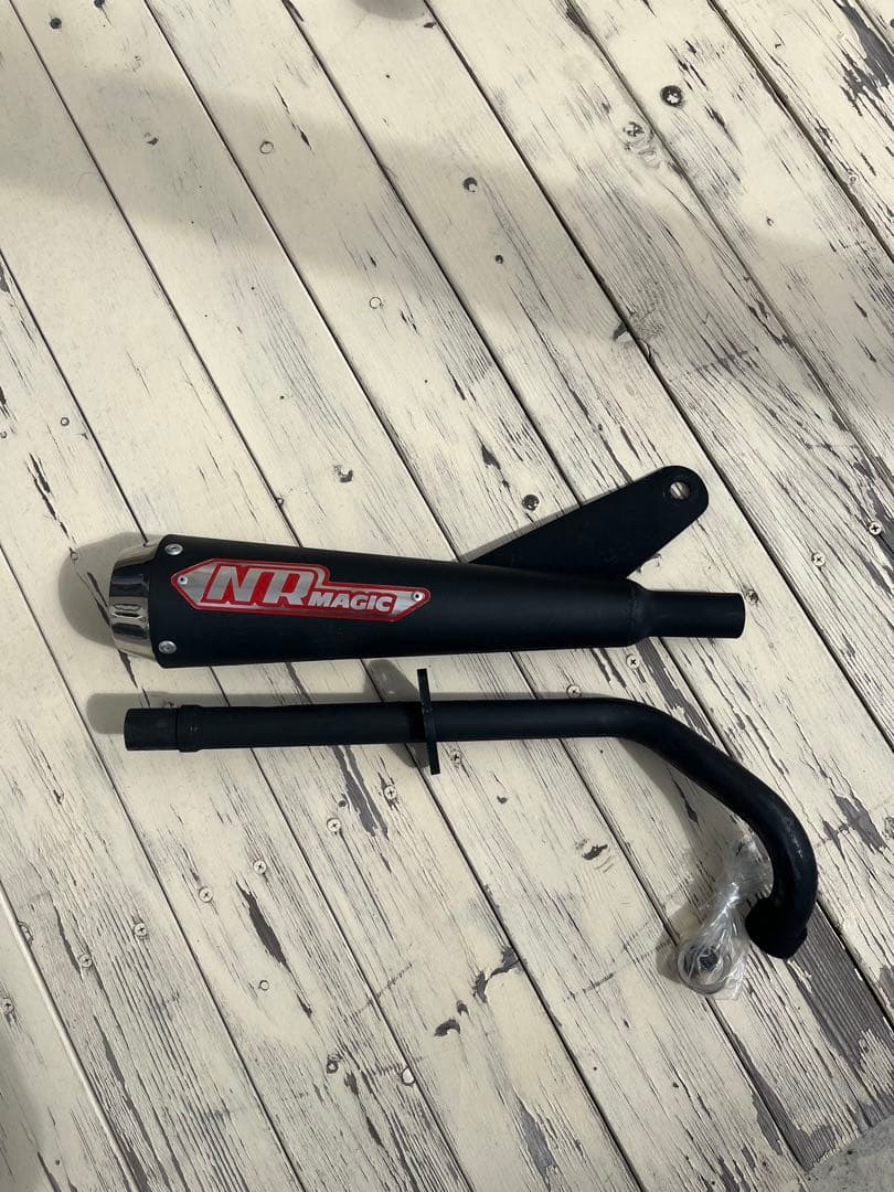 Myboopero 。NR MAGIC ブラック マフラー