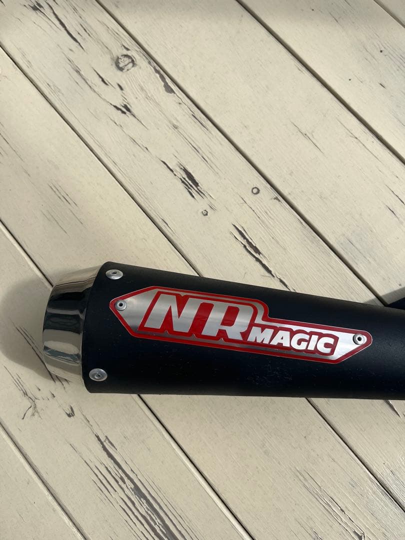 Myboopero 。NR MAGIC ブラック マフラー