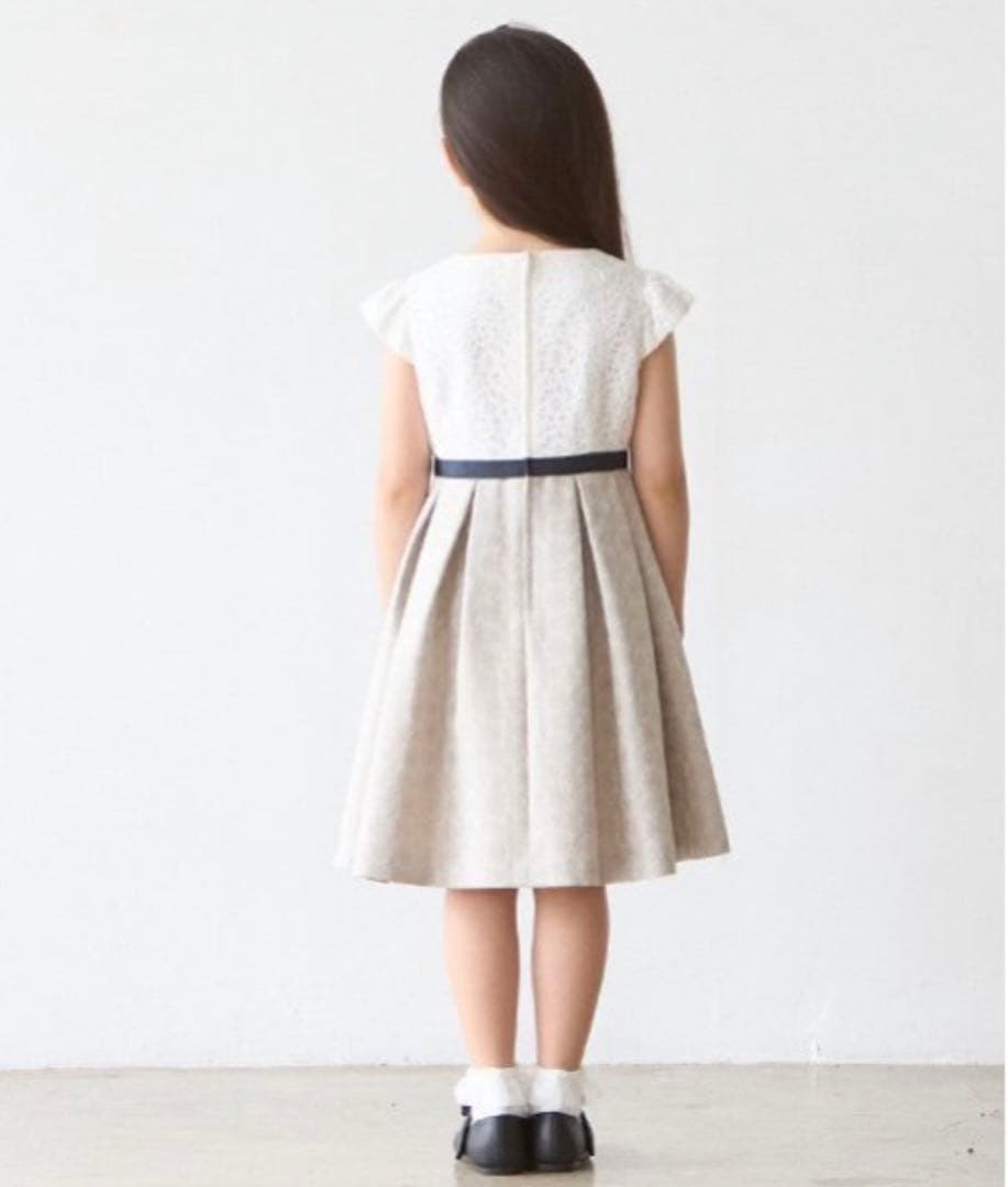 ほぼ新品★プディマイン　フォーマル　ジャガードリボンOP ジャケット　130