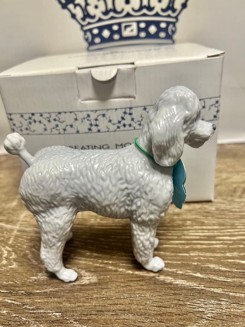 ロイヤルコペンハーゲン☆干支フィギュリン☆戌年☆2006年☆プードル☆新品未使用