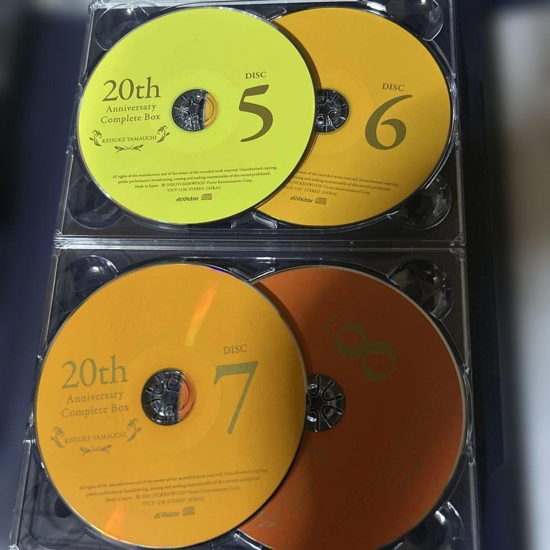 山内惠介 20th Anniversary complete BOX