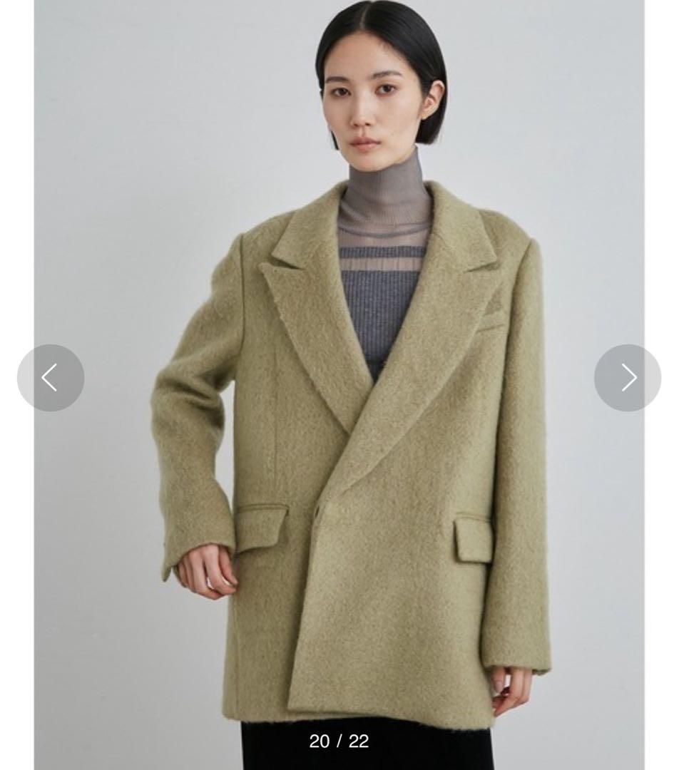 mm.　MIESROHE シャギーダブルブレストJK