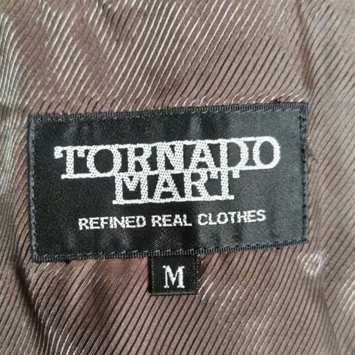 トルネードマート Pコート M ブラック アーカイブ Y2K ギャル男 お兄系