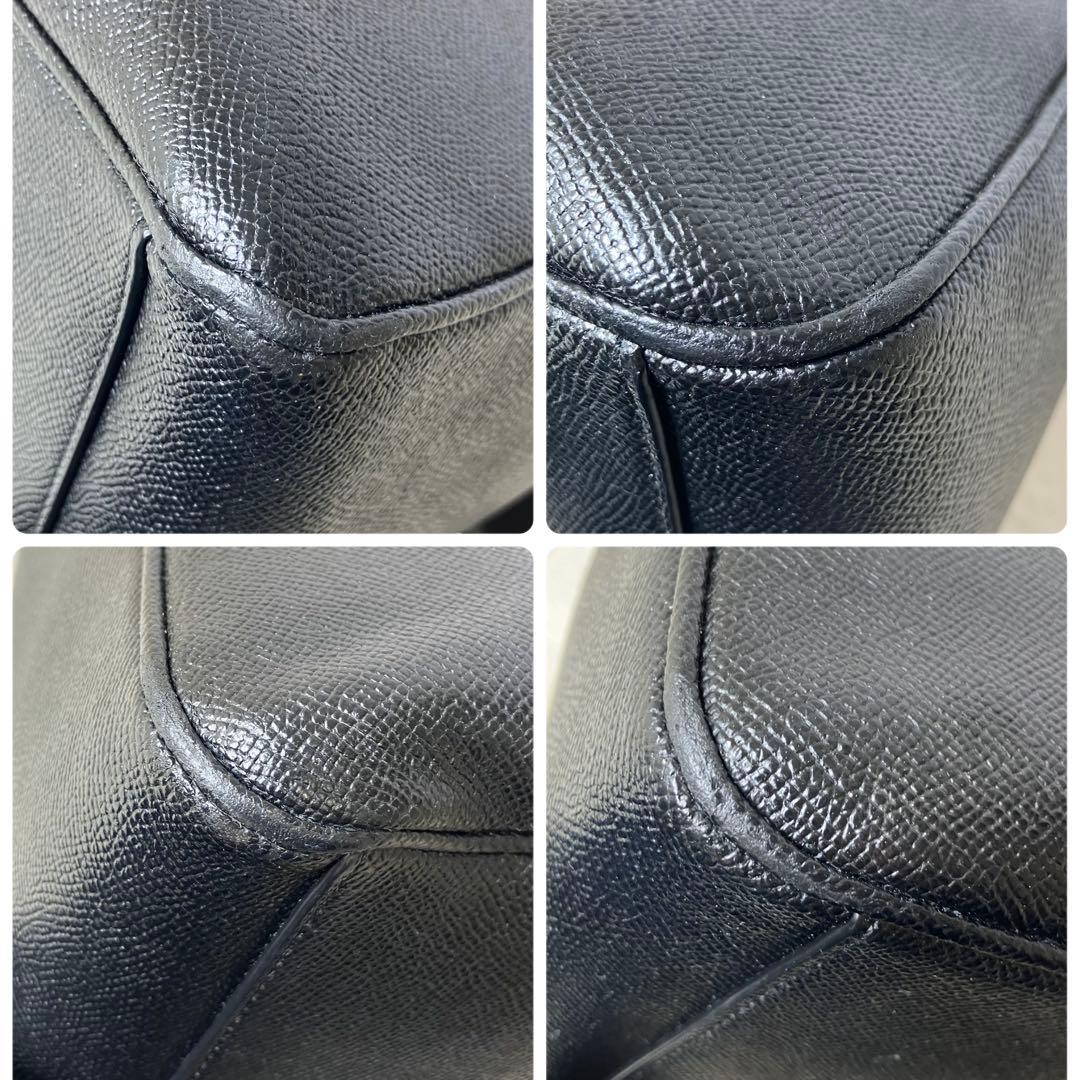 コーチ✨メトロポリタン サフィアーノレザー A4 2way ビジネスバッグ 黒