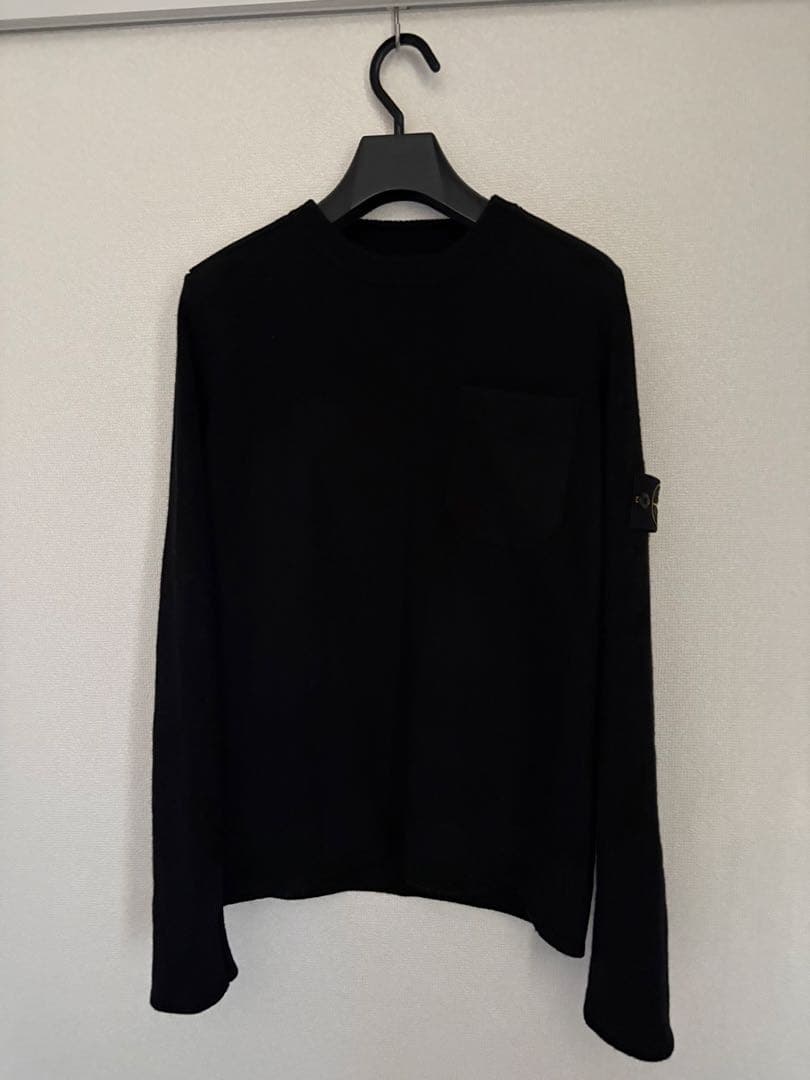 Stone  ブラックニット（ウール）