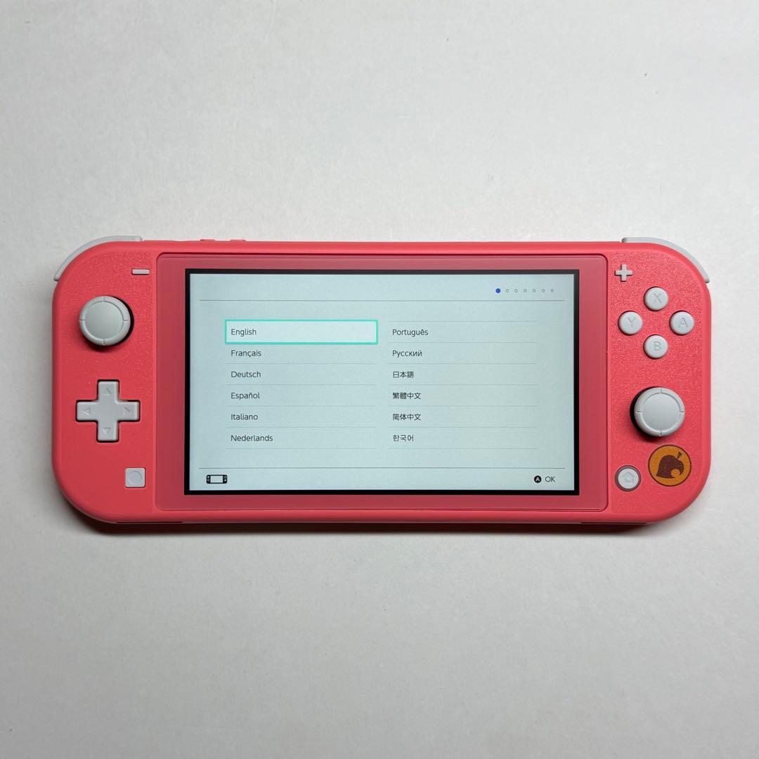 L*9様 Switch Lite あつまれ どうぶつの森セット しずえアロハ柄