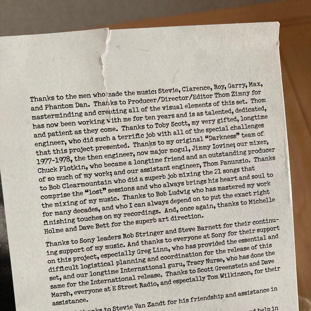 希少盤 Bruce Springsteen The Promise 3LP