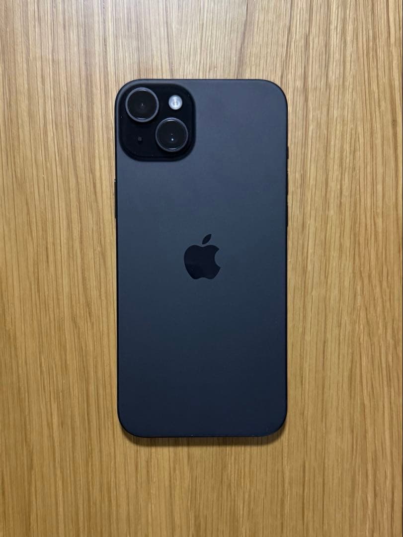 iPhone15plus ブラック128GB SIMフリー 残債無し