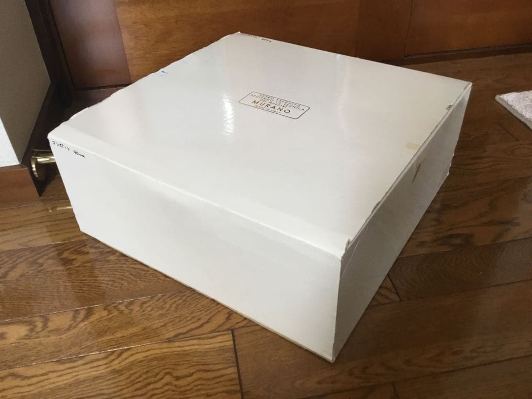 ガラス　コンポート　イタリア　MURANO