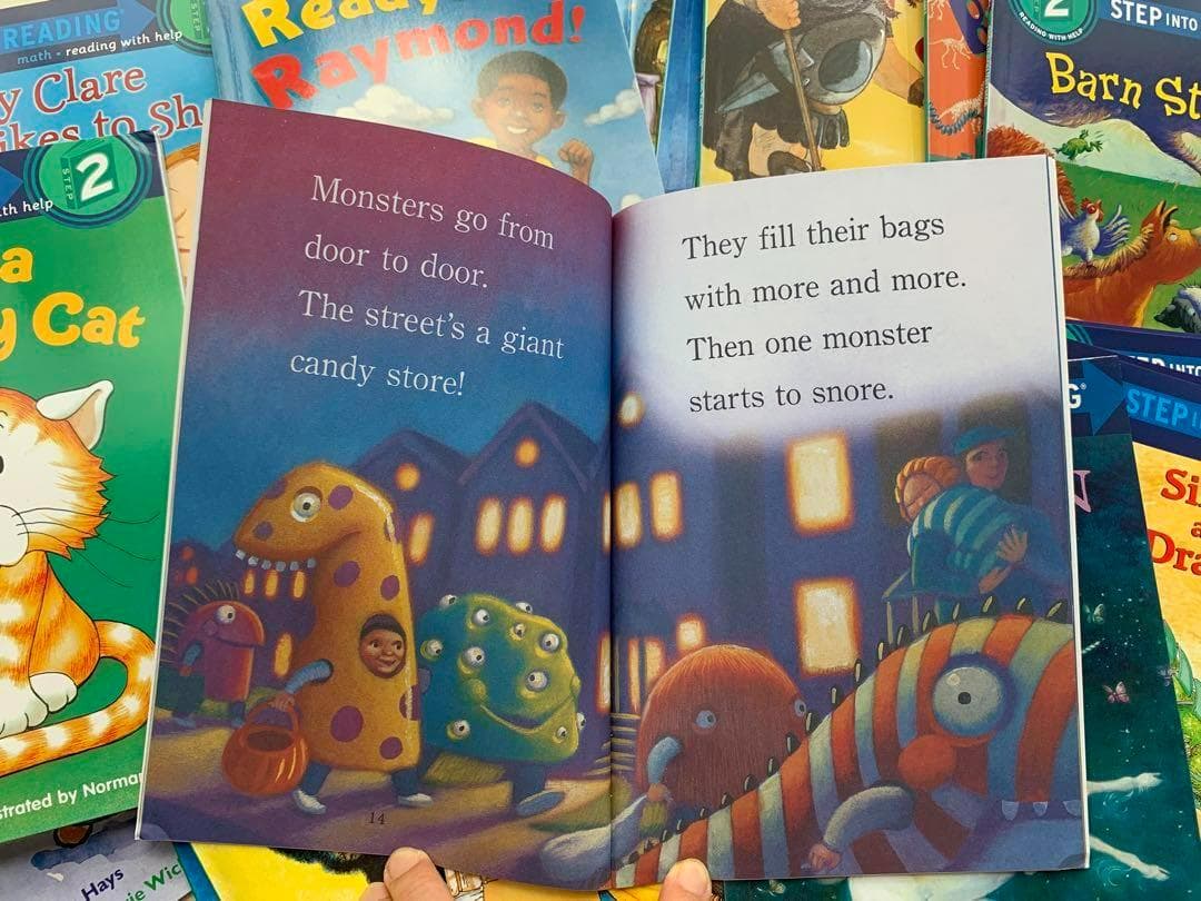 Step into Reading 1-3 絵本100冊　マイヤペン対応