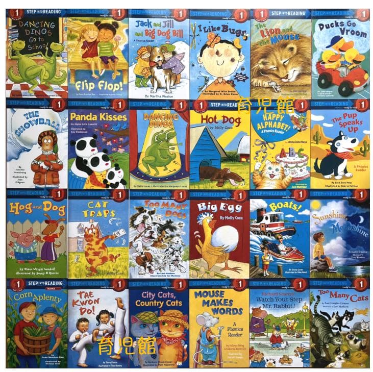 Step into Reading 1-3 絵本100冊　マイヤペン対応