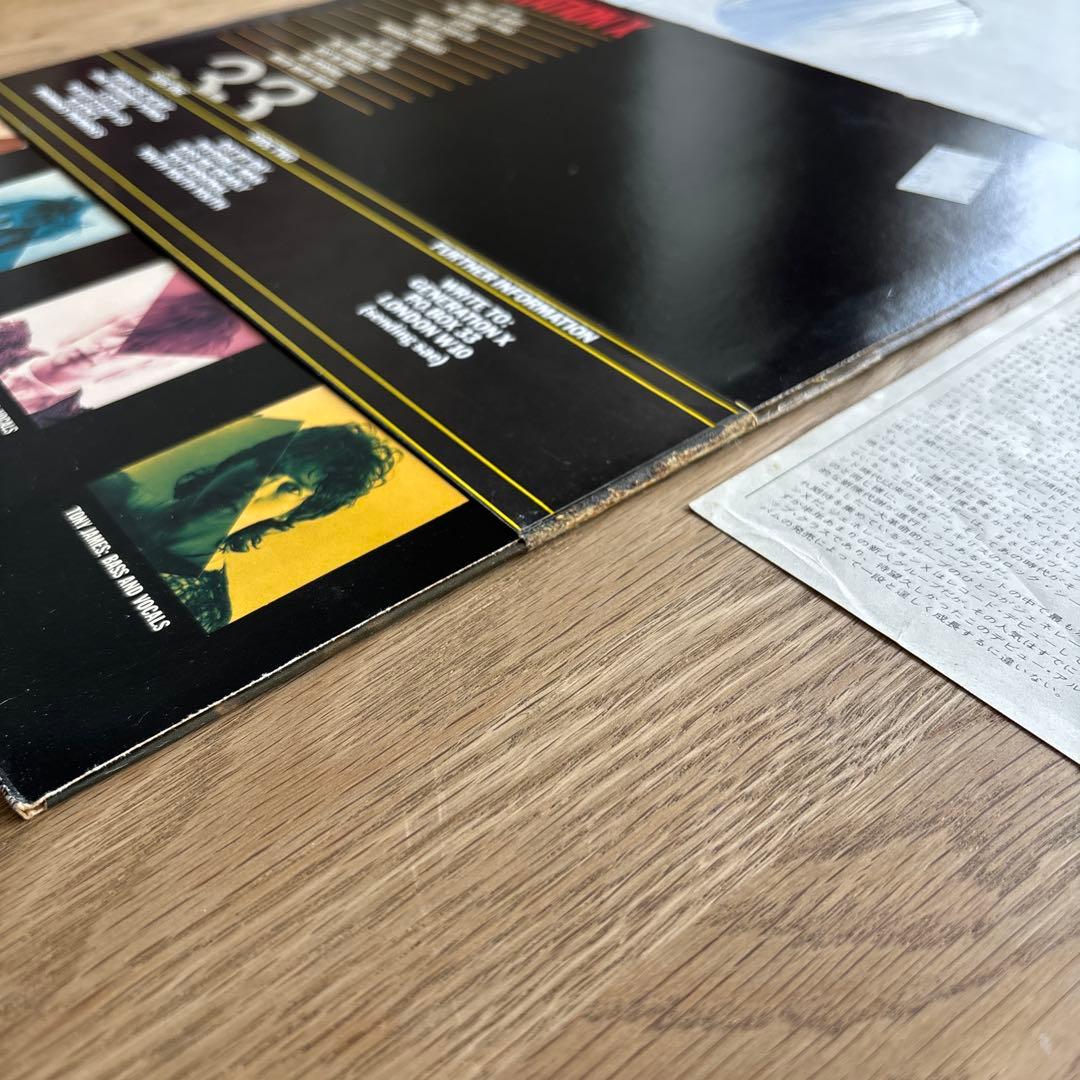 Generation X _変形 LPレコード帯付き_Billy Idol