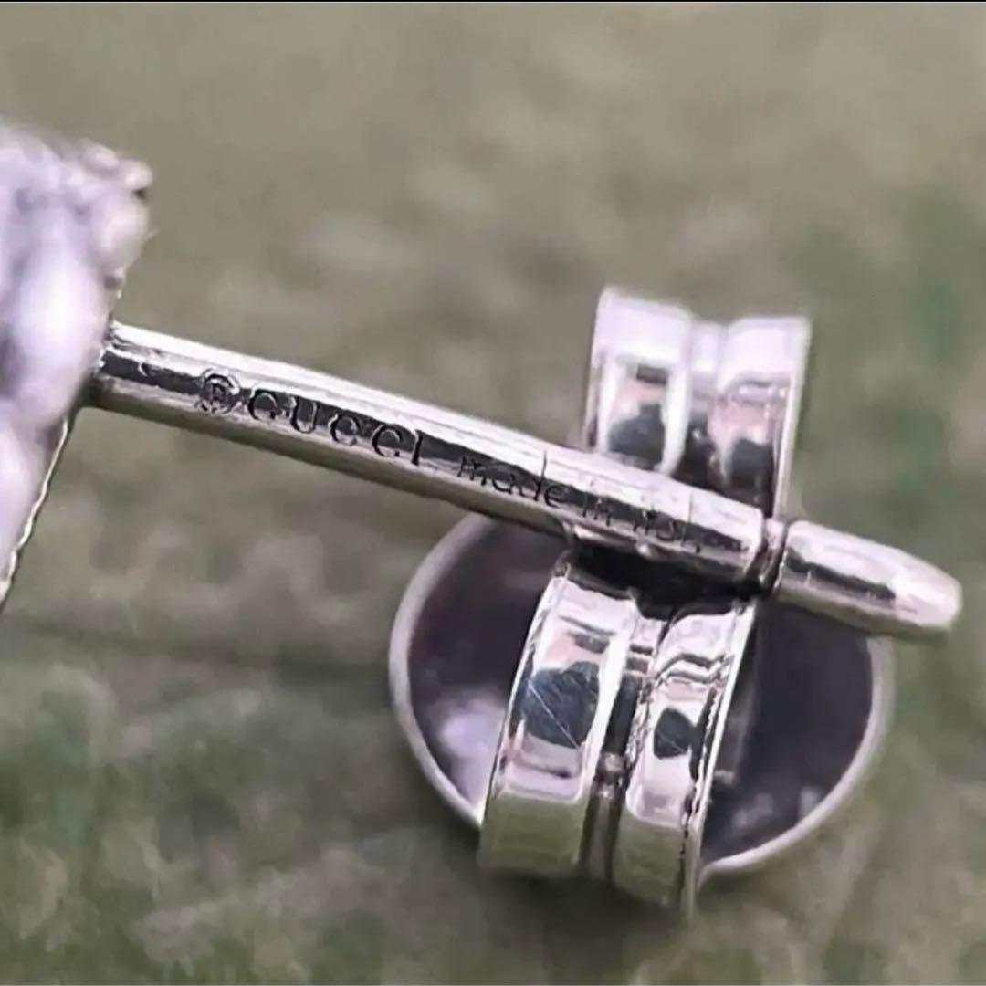 【極美品】グッチ　インターロッキングGピアス片耳　アラベスク