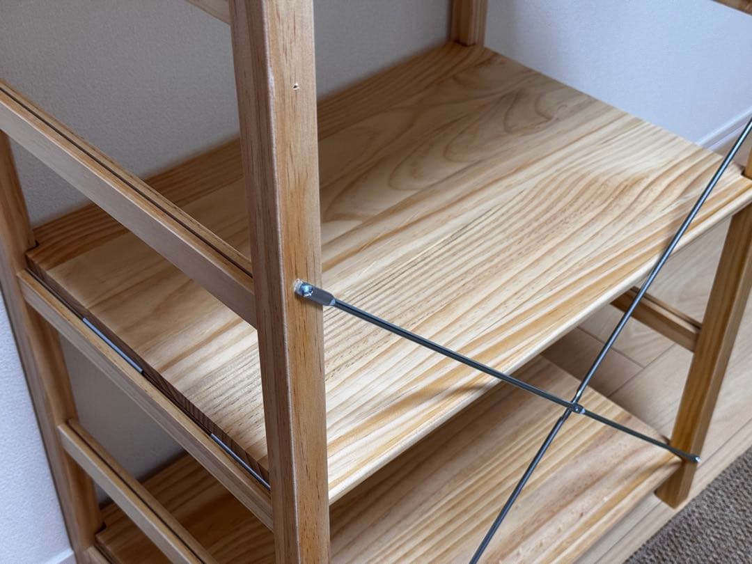 パイン材ユニットシェルフ 58cm幅・中