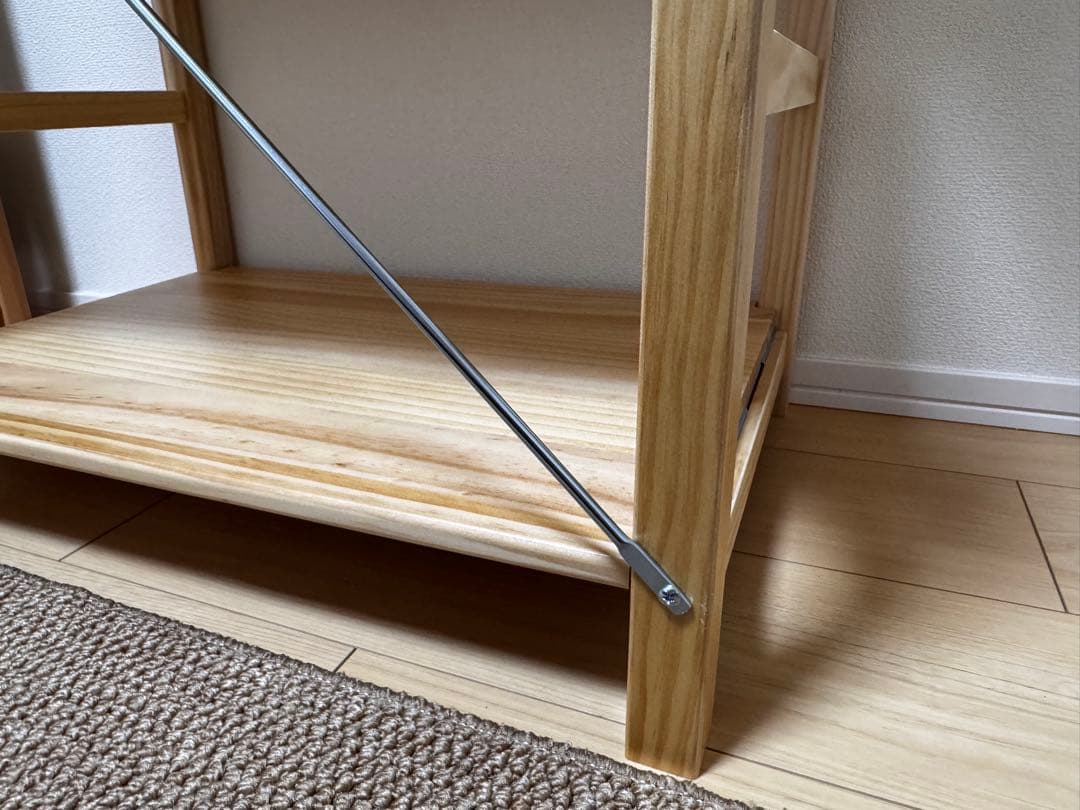 パイン材ユニットシェルフ 58cm幅・中