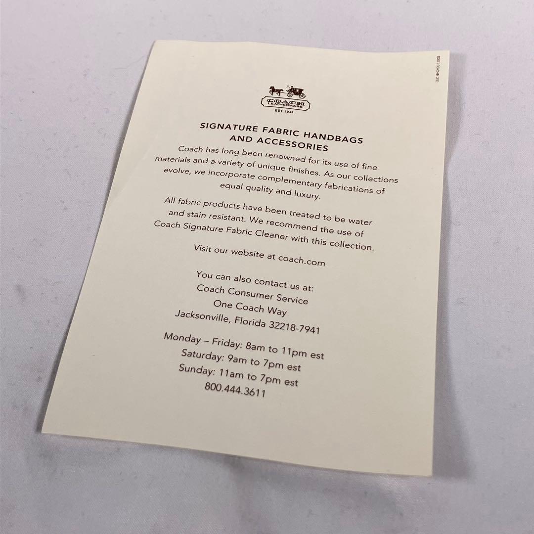 【美品級】COACH 2way ショルダーバッグ F17439 シグネチャー