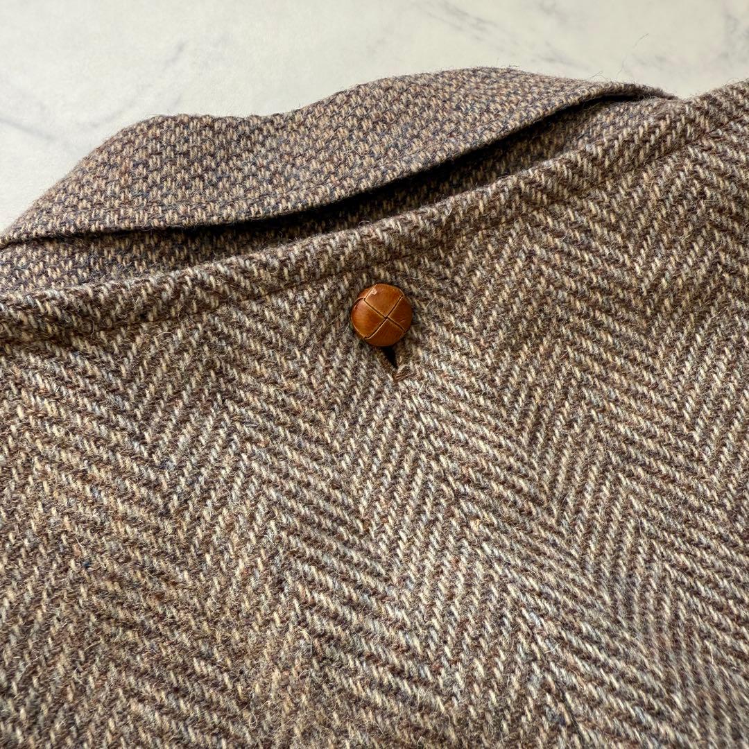 【美品】　ナナナナサーカ　ジャケット　セット　ヘリンボーン　くるみボタン　変形