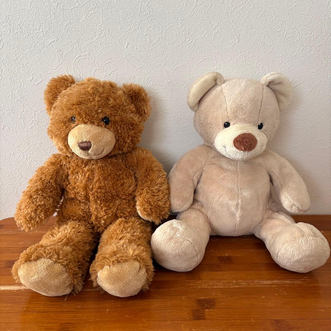 ★レア★ビルドアベア くま ひつじ うさぎ ぬいぐるみ 4体 洋服 靴 着せ替え