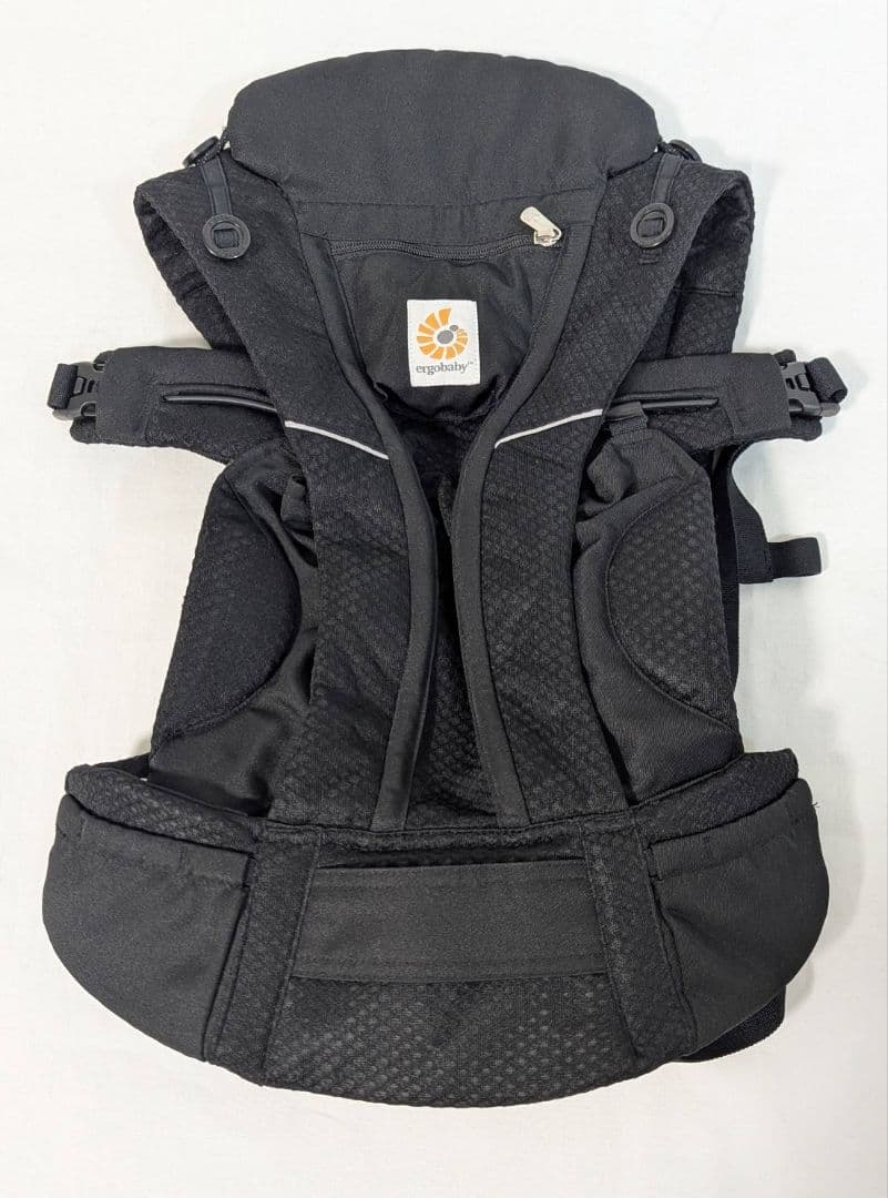 美品 ergobaby 抱っこ紐 オムニブリーズ ブラック