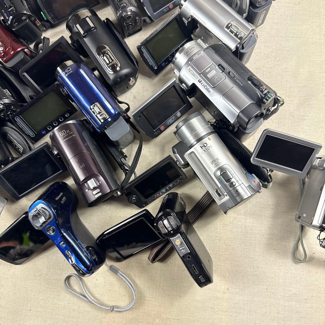 HD ビデオカメラ 16台 まとめ売り ジャンク 部品取り 動作未確認