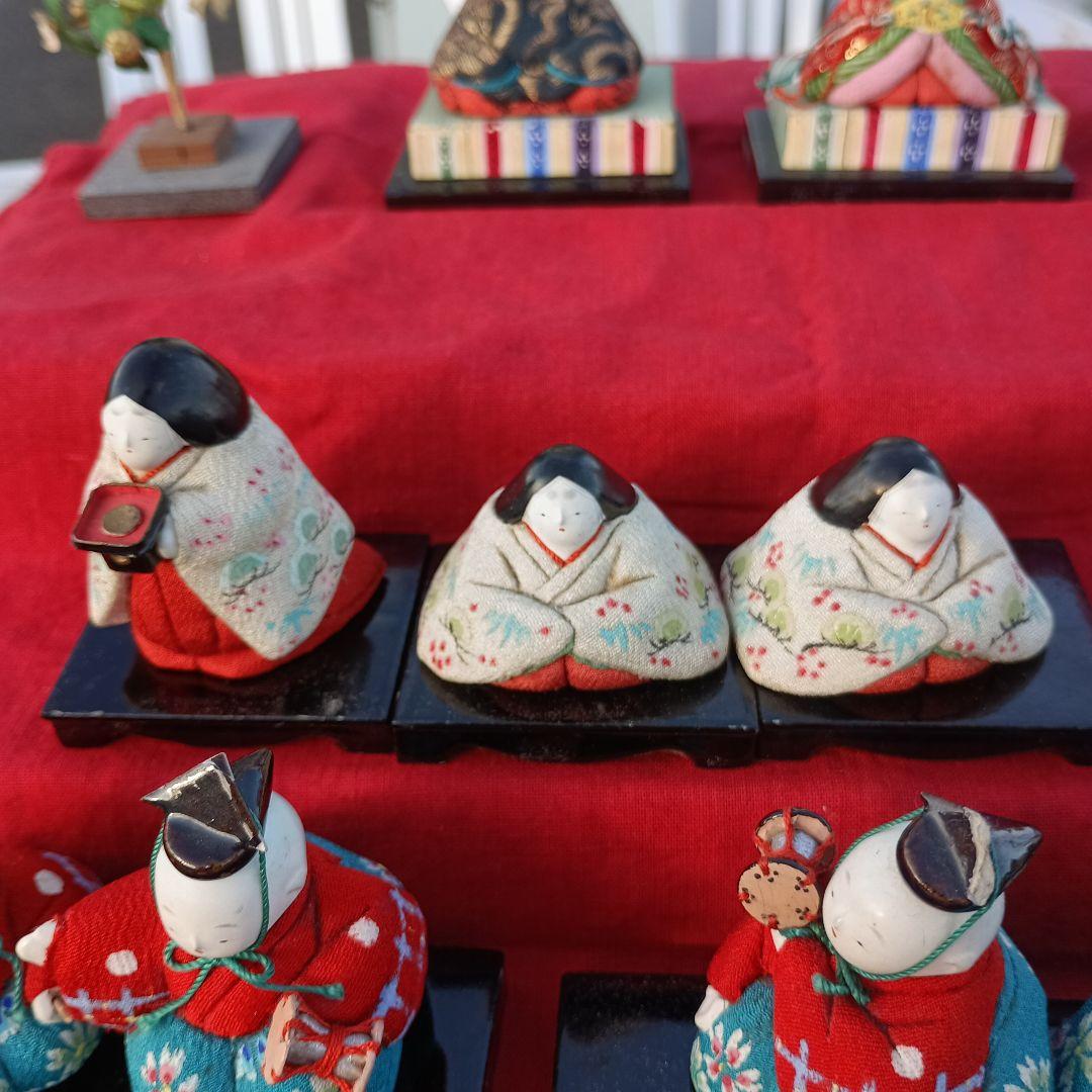 ４６１７　大澤商店　春山雛　(雛人形、木目込み)　大正から昭和初期？