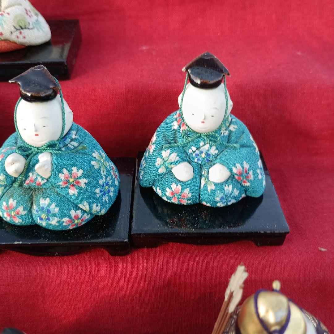 ４６１７　大澤商店　春山雛　(雛人形、木目込み)　大正から昭和初期？