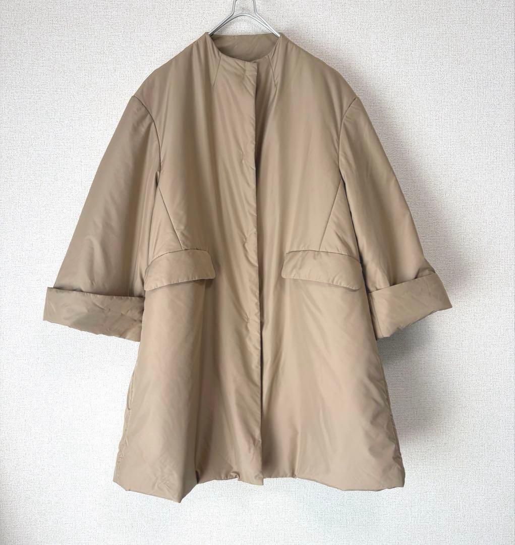Ballsey TOMORROWLAND パデットタフタ Aラインコート