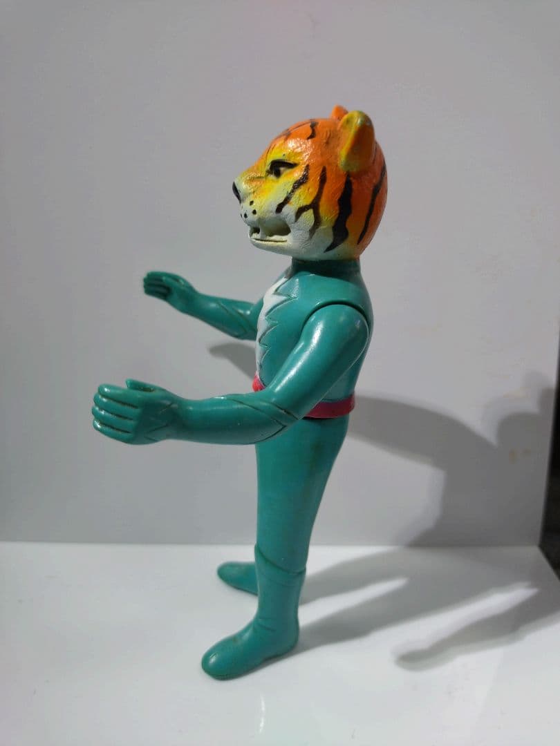 ブルマァク☆鉄人タイガーセブン☆1970年代の希少ソフビフィギュア☆約13cm
