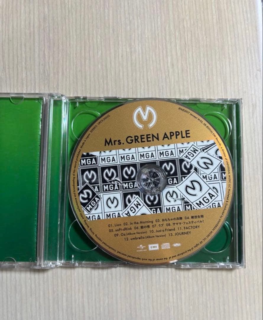 Mrs.GREEN APPLE 初回限定　CD DVD