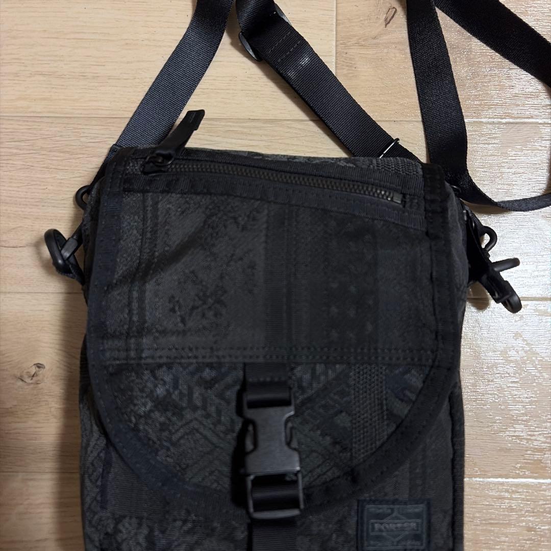【美品】　PORTER ポーター ヴァーヴ ショルダーバッグ ペイズリー柄