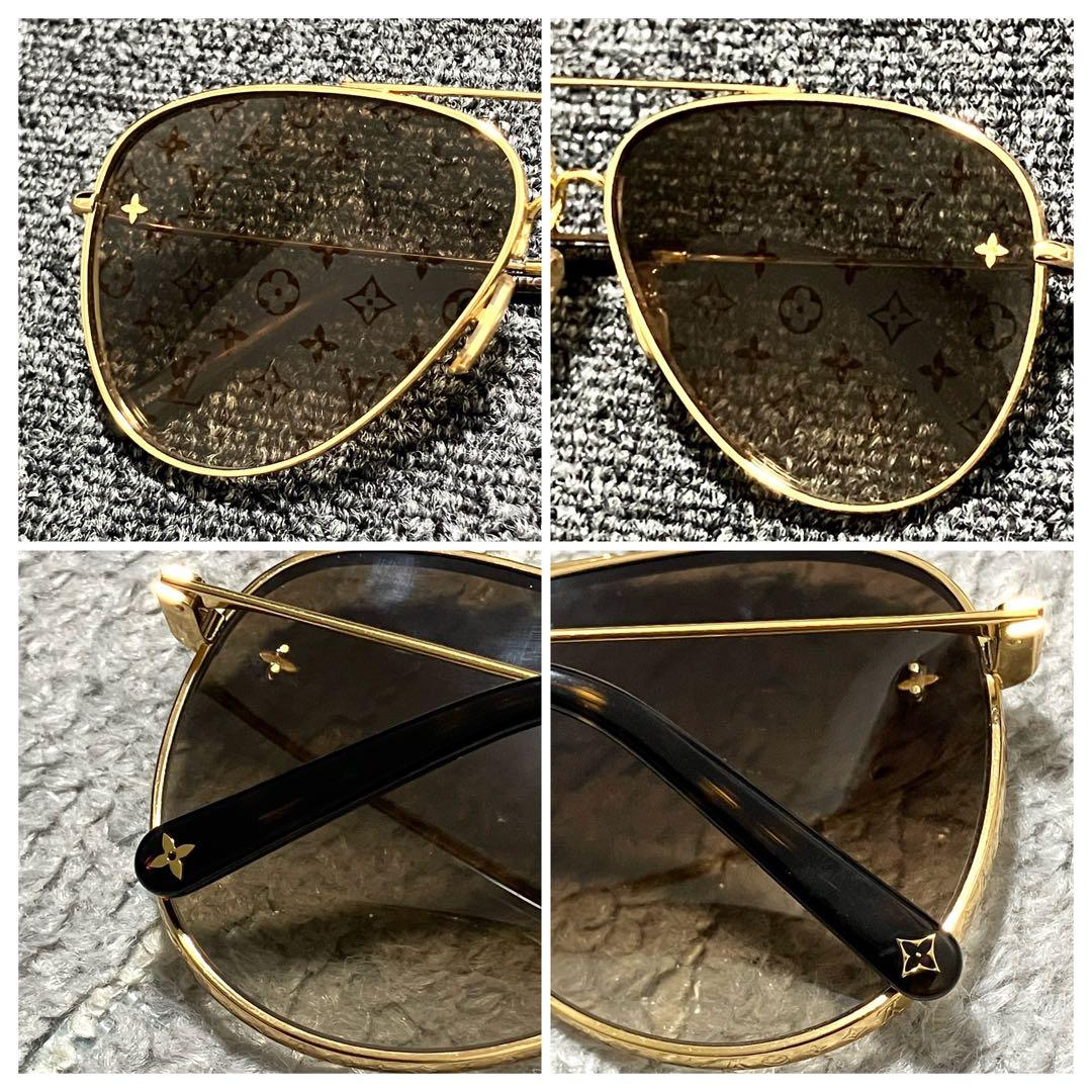 新作完売モデル！ルイヴィトン［サングラス］LVパイロット　ダブルブリッジ　メガネ