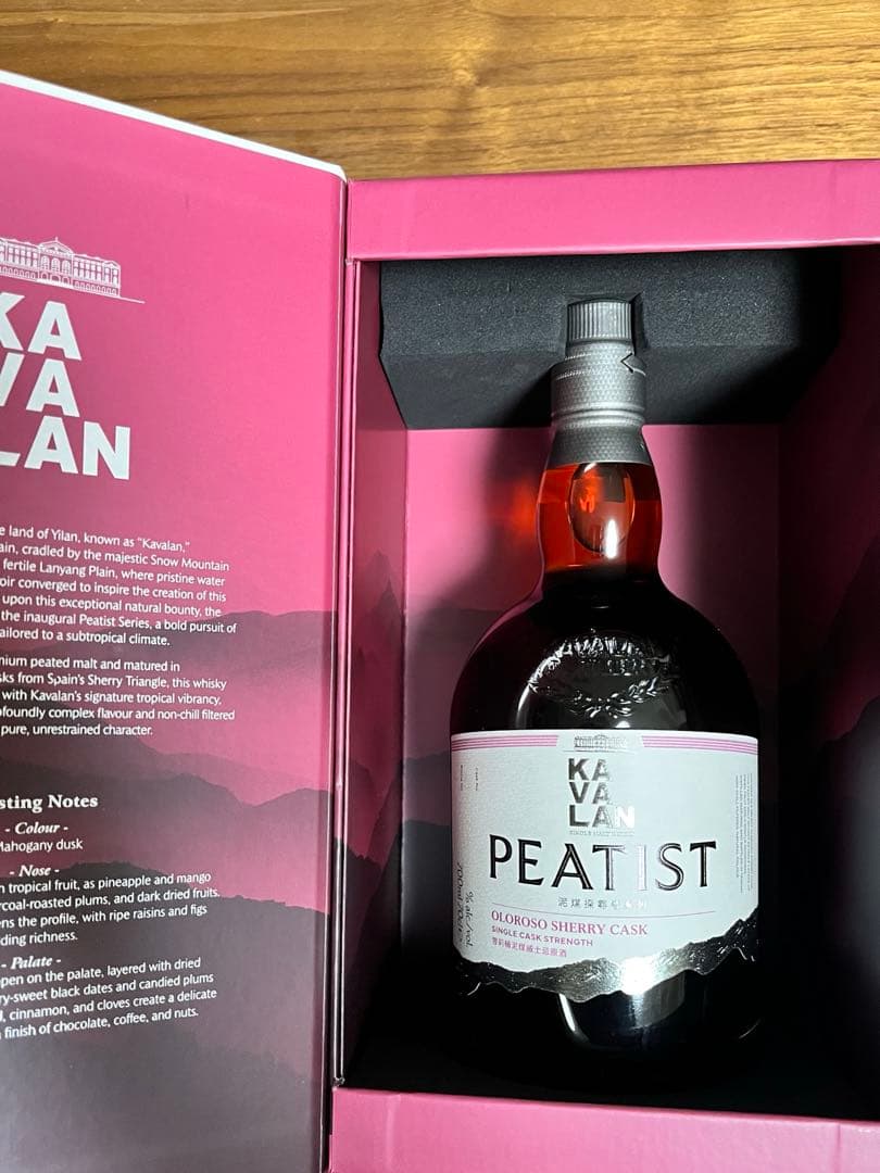 ウイスキー KAVALAN PEATIST OLOROSO SHERRY CASK