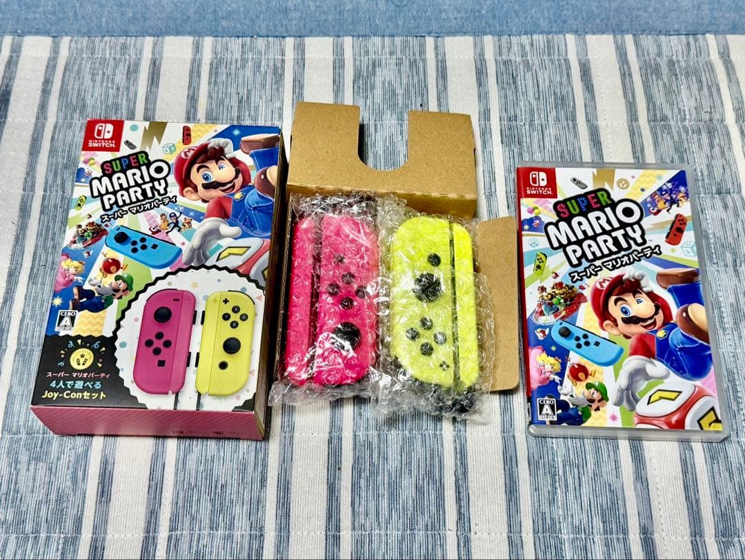 Switch スーパーマリオパーティ　4人で遊べる　Joy-Conセット