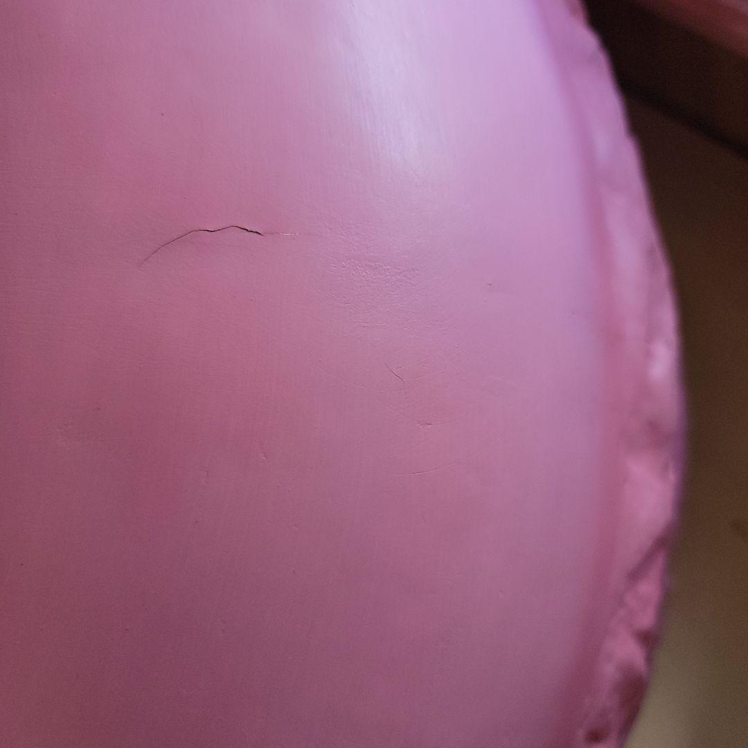 巨大マカロン型オブジェ　椅子　スツール　　公共施設展示使用品　キズ等あり