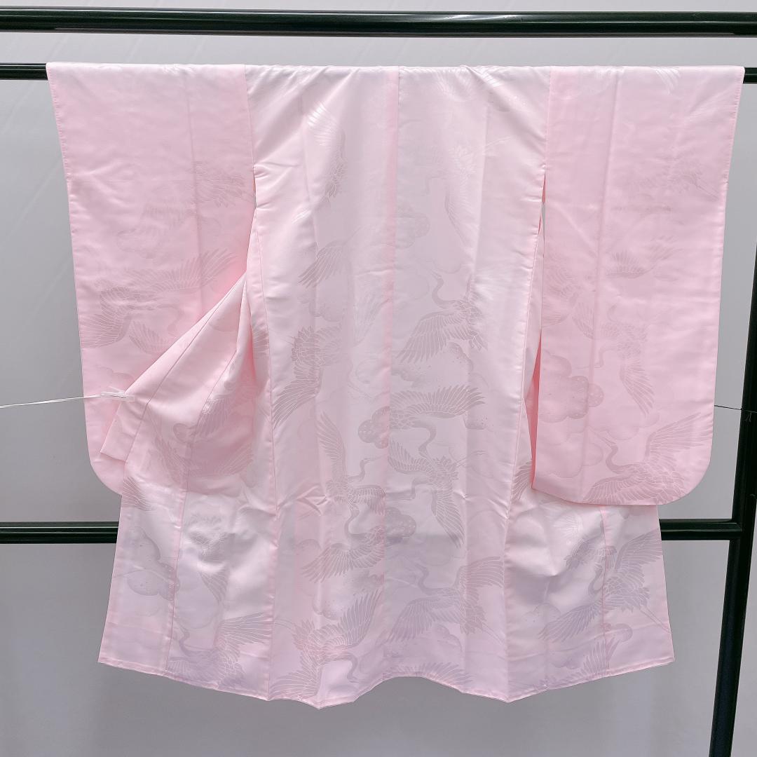 Y★4009★ 子供着物 七五三 女の子 四つ身 襦袢付き