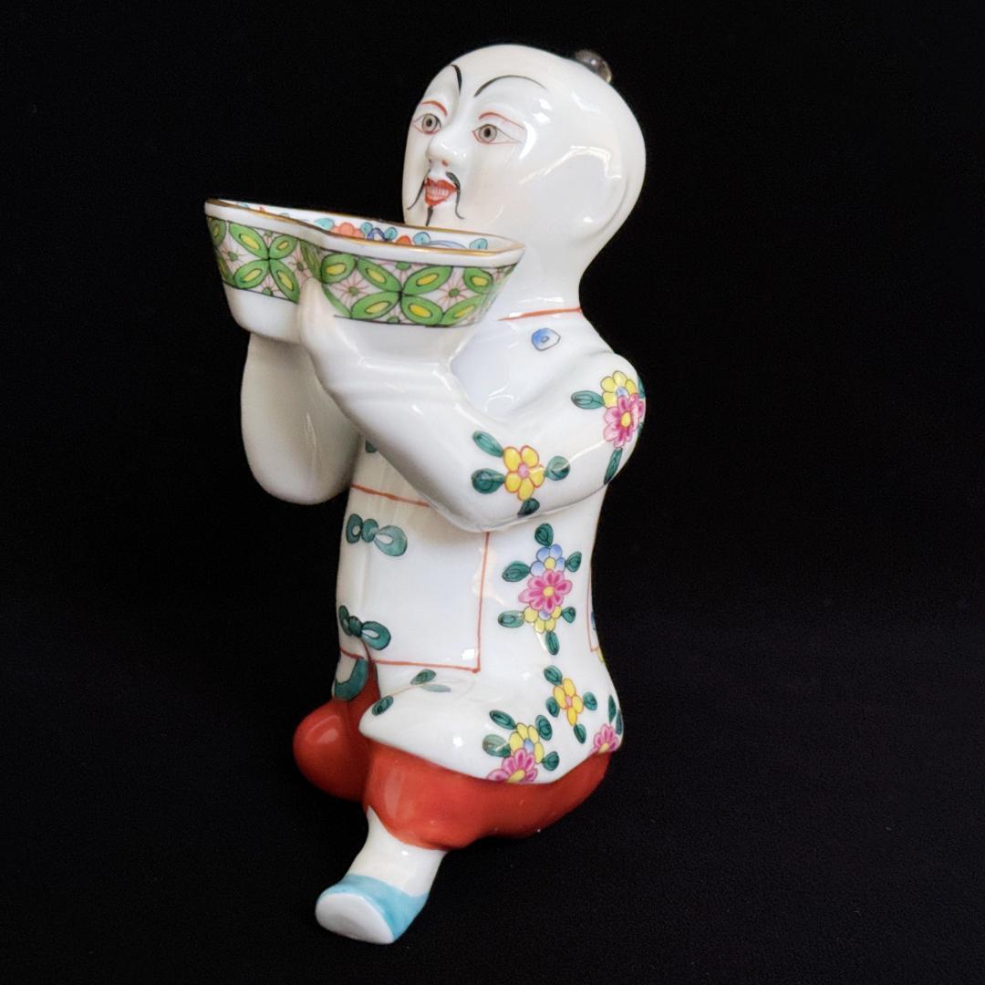 ヘレンド マンダリン(M) お給仕 シノワズリ フィギュリン 人形1