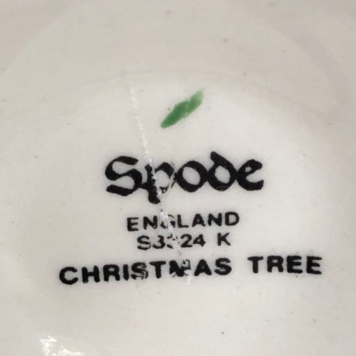 【箱入り美品】スポード ★クリスマスツリー★キャンドルホルダー　アウトレット品