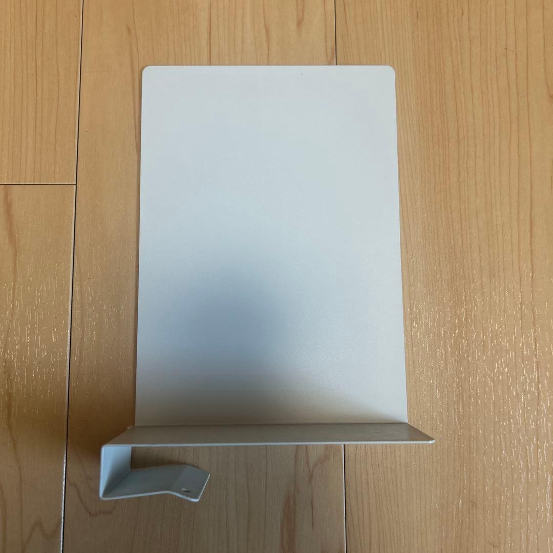 無印良品 スタッキングシェルフ ワイド 3段 オーク材 ブックエンド付き