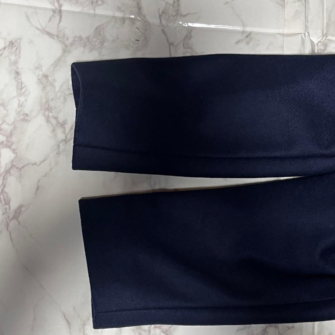 新品タグ付きTED BAKER ステンカラーコート カシミヤ混じり花　紺