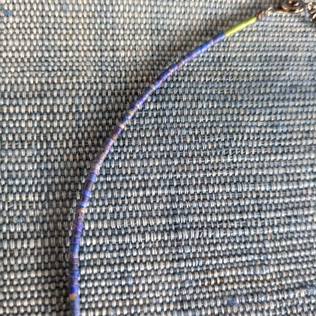 オカベマサノリさんのアンティークビーズネックレス