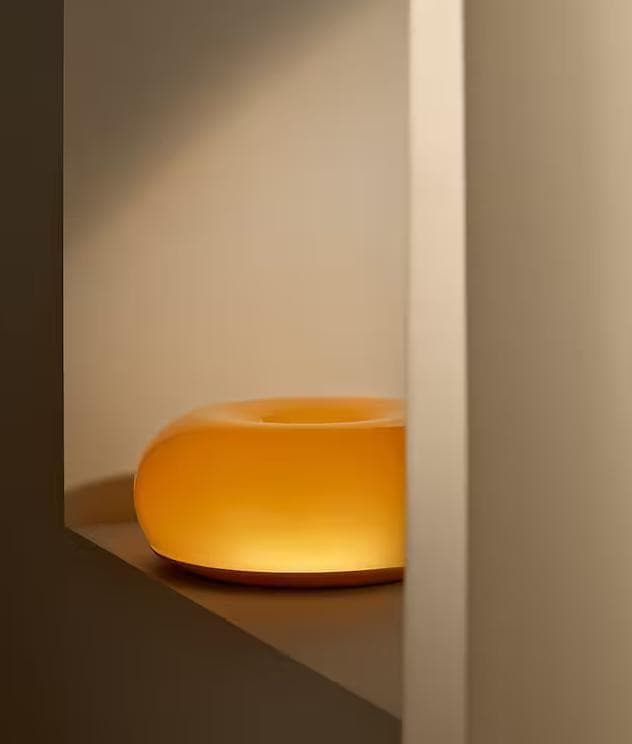 新品　IKEA VARMBLIXT ヴァルムブリクスト ドーナツ ウォールランプ